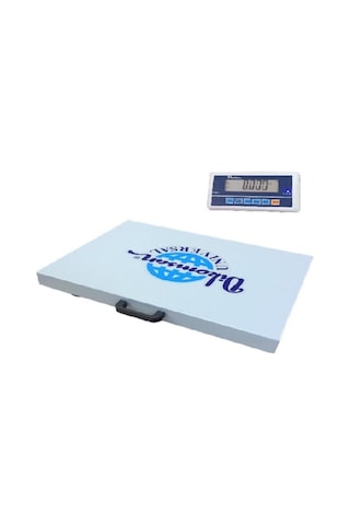 V-hcw 200 Kg X 50 Gr 50 X 70 Veteriner Baskülü-134152 Beyaz - Pembe