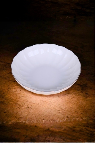 Kütahya Porselen Bone Luz Altın Yaldzlı Bowl Kase 25x6cm 2000ml 2 Li Bnlzf25ks00 Çok Renkli