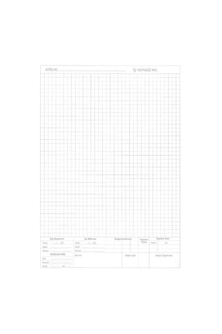Atölye Laboratuvar Deney Ve Temrin Defteri 20x28 Cm 40 Sayfa 1 Adet Artlantis Atolye Temrin Defteri Endüstri Teknik An 0.75 LT - 2.5 LT - 12 KG