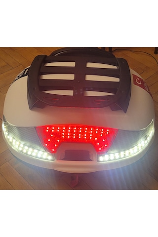 Özel Yapım 46 Lt Ledli Beyaz Bagaj Çantası