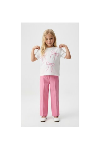 Poala Kids Fiyonk Detay Takım Çok Renkli