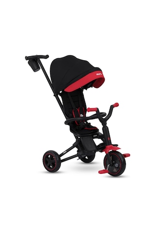 Kraft Nova Niello Qplay 6 İn 1 Katlanır Bisiklet Kırmızı Kırmızı