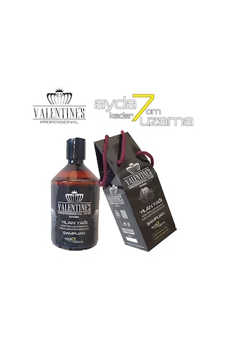 Valentines Professionel Yılan Yağı Şampuan 2 x 500 ML