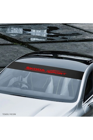 Mitsubishi Carisma İçin Uyumlu Aksesuar Oto Ön Cam Sticker