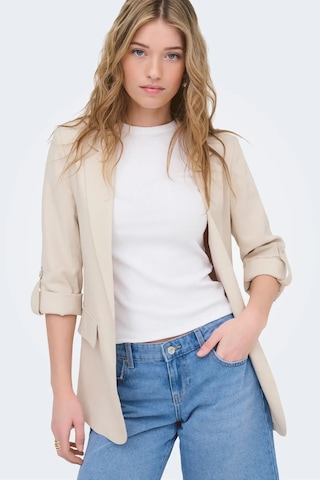 Only Kadın Onlarıs Rahat Kalıp Kolu Katlanabilir Blazer Ceket 15310839 Taş