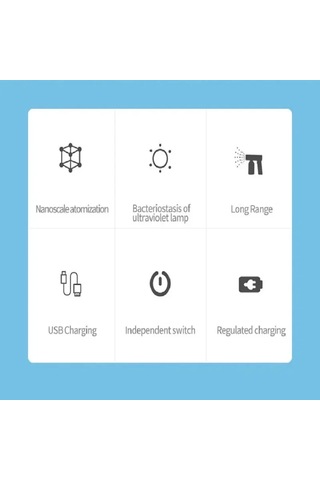 1pcs 380 Ml Yükseltme K6 Pro El Elektrikli Nano Püskürtme