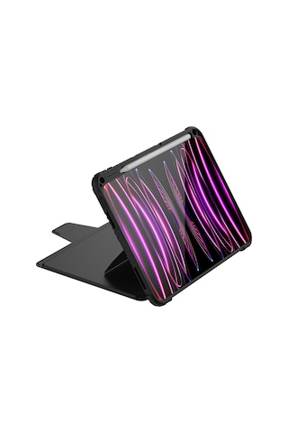 Nillkin Apple Uyumlu iPad 10 9 11 A16 Klavyeli Kamera Korumalı Tablet Kılıf