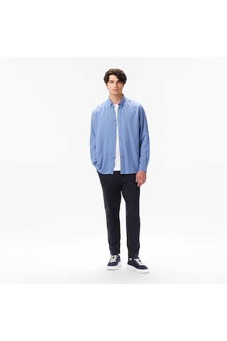 Nautica Erkek Mavi Classic Fit Gömlek Düz W57232t Mavi