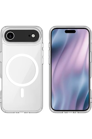 Apple Uyumlu iPhone 17 Air İçin Magsafe Özellikli Şeffaf Kılıf Şeffaf