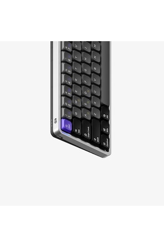 Nuphy Air60 He Hall Effect Magnetic Switch Manyetik Oyuncu Klavyesi Silver-magnetic Jade Pro