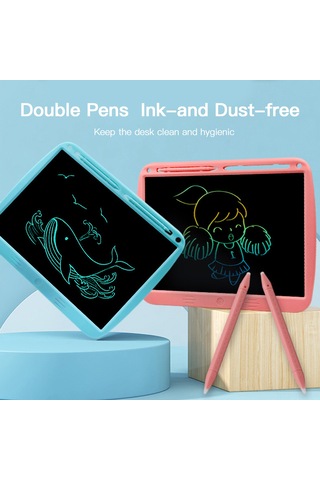 Yaozixa 15 İnç Şarj Edilebilir Lcd Yazı Ve Çizim Tableti, Usb Şarjlı, Silme Kilidi, Taşınabilir Çocuk Eğitim Oyuncağı
