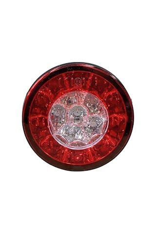 24v Park-stop Lambası Ledli Yuvarlak 98 Mm Güleryüz Cobra-karsan Jest-otokar-temsa