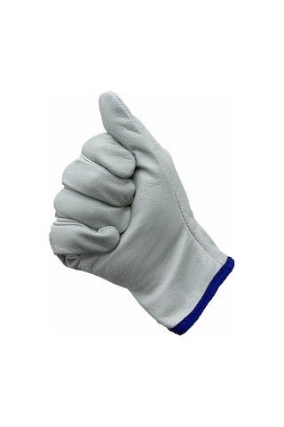 Hakiki L-xl Deri Sürücü Koruyucu Eldiven İş Eldiveni