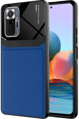 Xiaomi Redmi Note 10 Pro Kılıf Zore Emiks Kapak Lacivert