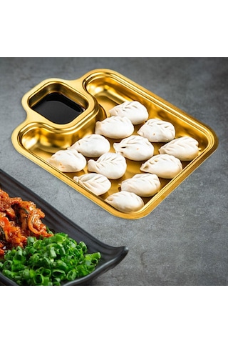 Suntek Kızartma Tavası Bakeware Bölmesi Sarımsak Altın