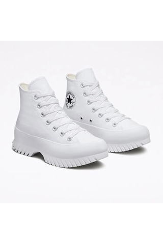Converse Chuck Taylor All Star Lugged 2.0 Unisex Beyaz Platform Sneaker
