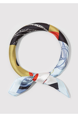 Mavi - Baskılı Bandana 1913769-22189 Mavi