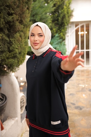 Takım Eşofman Takımı Düğmeli Alt Üst Takım M- 480 Haki