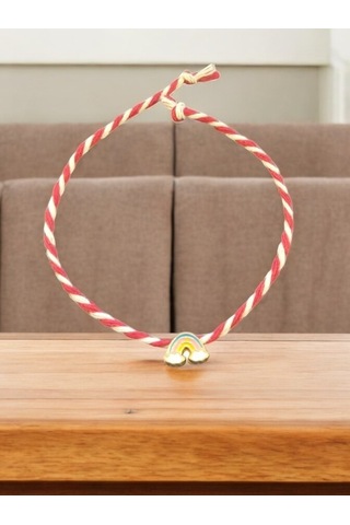 Marteniçka Gökkuşağı Şans Bileklik Seti 2 Adet Çok Renkli