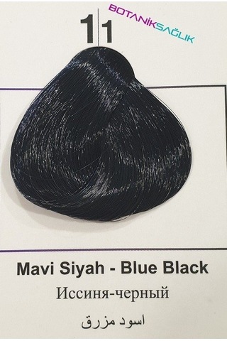 Colorx Selection Bitkisel Saç Boyası 1.1 Mavi Siyah