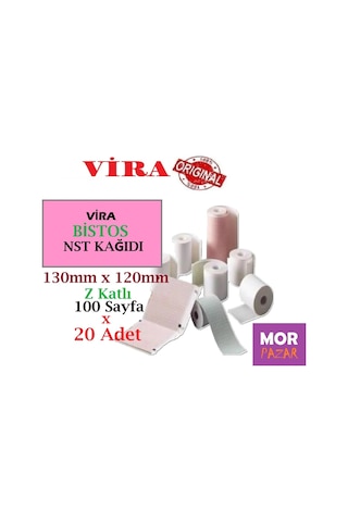 Bistos Nst Kagıdı 130 Mm X 120 Mm Z Katlama 100 Sayfa X 20 Adet