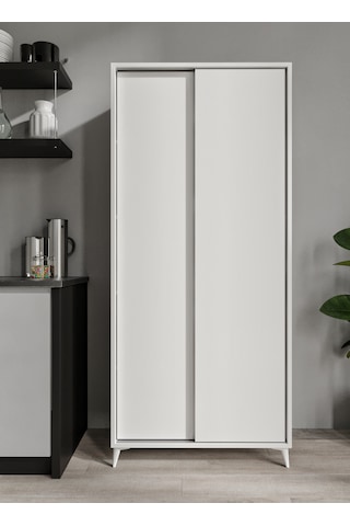 Sürgülü Çok Amaçlı Mutfak Dolabı, Erzak Dolabı, Kavanoz Dolabı