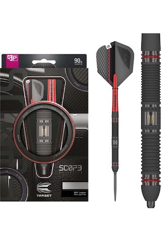 Target Scope 01 % 90 Tungsten Sp Çelik Uçlu Dart Oku