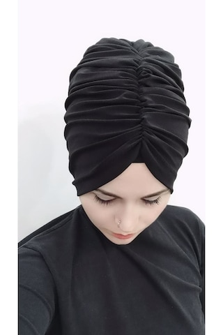 Kadın Tesettür Trend Bone Siyah