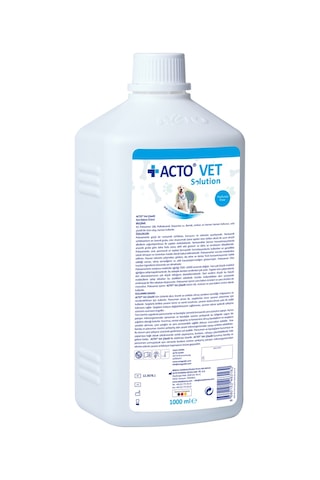 Acto Vet Solution Evcil Hayvanlar İçin Yara Solüsyonu 1 L