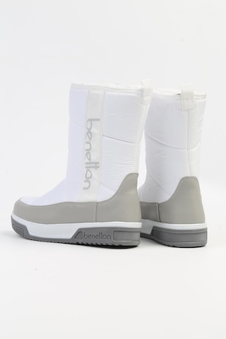 United Colors Of Benetton Benetton Bn-50028 - 3256 Beyaz - Kadın Bot 001
