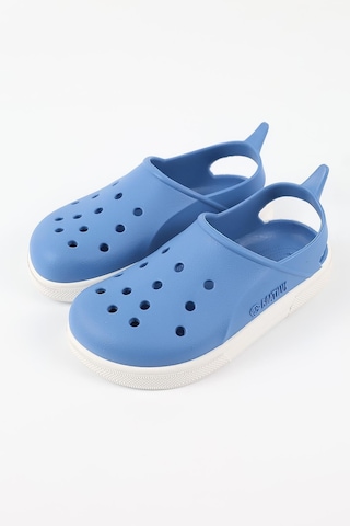 Boatilus Cloggy-b Jeans/white Erkek Çocuk Sandalet Mavi