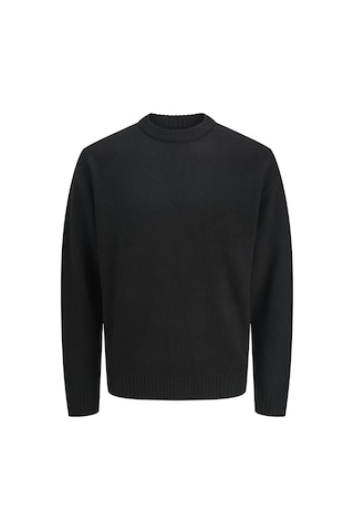 Jack & Jones Jjesoho Ollıe Knit Basic Erkek Crew Neck Kazak Modelleri Siyah