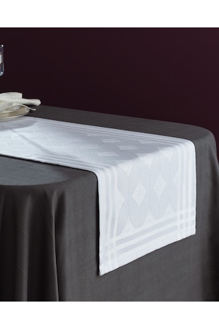 Madame Coco Mayenne Runner - Beyaz - 45x160 Cm 8684427113929 Beyaz