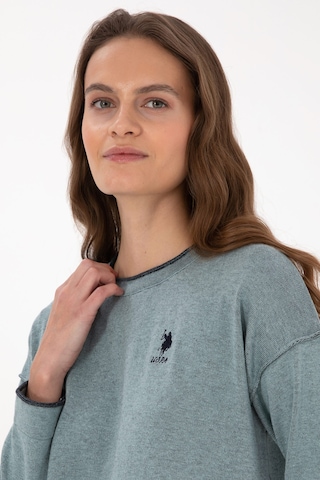 U.S. Polo Assn. Kadın Mint Bisiklet Yaka Kazak 50314675-VR090