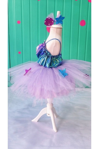 Pano Kids Deniz Kızı Kostümü Çok Renkli