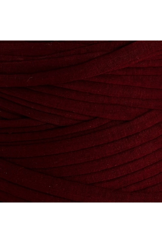 Büro Ev Ofis Hobi Dikiş Atölyesi İçin Hoş Bordo Penye Kumaş El Örgü İpi