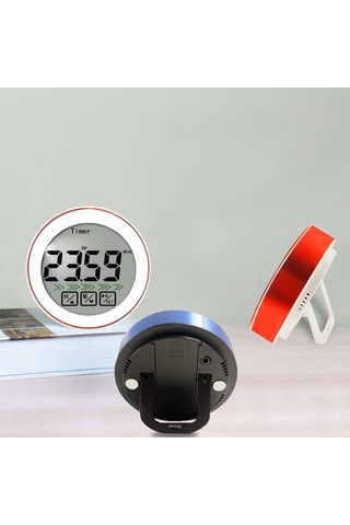 Sones 3'ü 1 Arada Oda Sıcaklığı Ölçümü + Prob Gıda Ölçümü + Geri Sayım Fonksiyonu Çok İşlevli Termometre Siyah