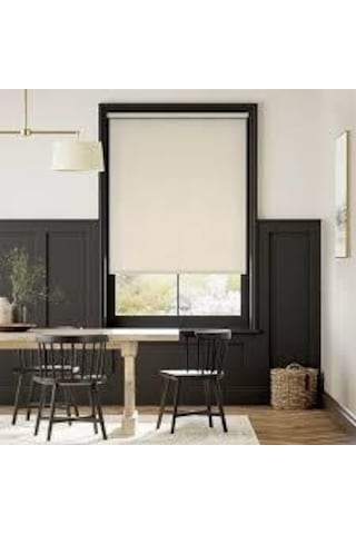 Krem Blackout Karartma Stor Perde Krem