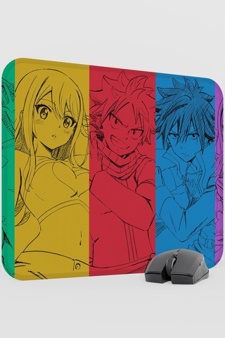 Fairy Tail Anime V5 - 48x40 Xl Gaming Kauçuk Kaymaz Taban Mouse Pad Fare Altlığı