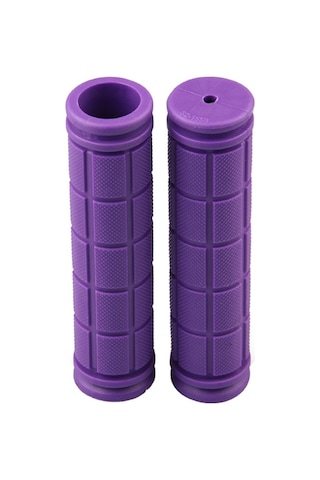 Cbtx Anti-Skid Kauçuk Ultralight Yumuşak Gidon Sapları 2 Adet Mor