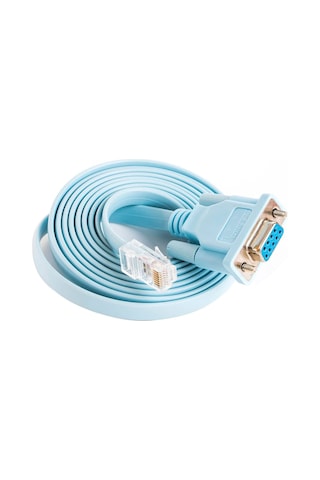 Rj45 To Rs232 Seri Com Port Cisco Consol Kablo
