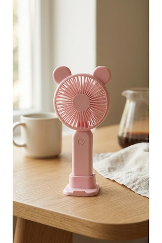 Renkli Mini El Fanı, Taşınabilir Kompakt Tasarım Usb Şarjlı Güçlü Soğutucu Fan-pl116