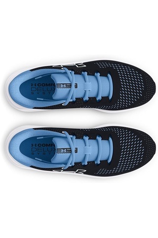 Under Armour Kadın Ua Charged Pursuit 3 Big Logo Koşu Ayakkabısı Mavi Siyah 3026523-004 Mavi