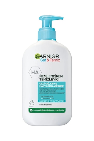 Garnier Saf&Temiz Nemlendiren Yüz Temizleme Jeli 150 ML + Saf&Temiz 3’ü 1 Arada Temizleyici Peeling Maske 50 ML