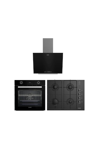 Arçelik AFC 362 S + ADE 6062 S1 + OCD T 601 ESR Ankastre Set