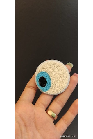 Ütü İle Yapışan Punch Dokuma Göz Arma Dikiş Aplike 5x5 Cm