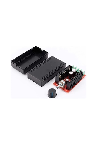 40a 50v Dc Motor Sürücü Kutulu Hız Kontrol Devresi 0/100% Pot Kontrollü Pwm Ayarlanabilir Voltaj