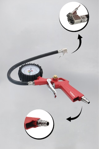 Gaptools Havalı Lastik Şişirme Ve Ölçme Gpls01