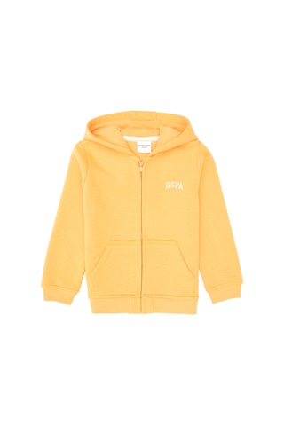 U.S. Polo Assn. Erkek Çocuk Mango Fermuarlı Kapüşonlu Sweatshirt 50313852-VR244