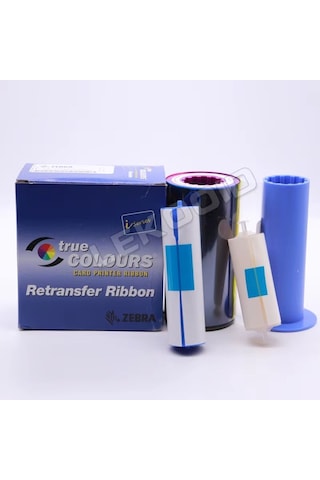 800012-445 Ymck Renkli Şerit 625 Baskı Retransfer Ribbon Yeniden Transfer Ribonu